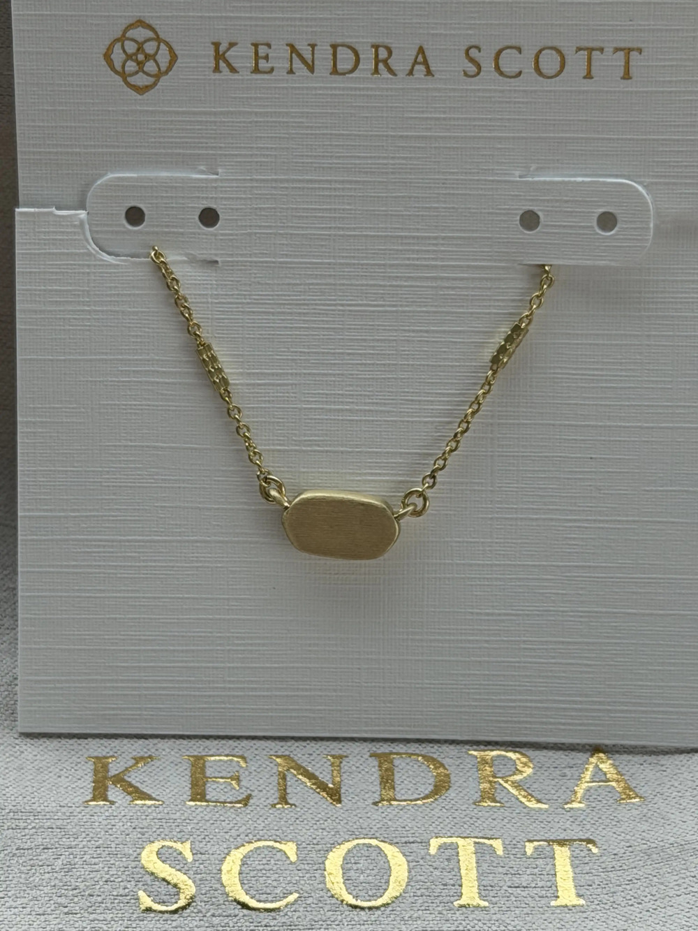 Kendra Scott gold necklace